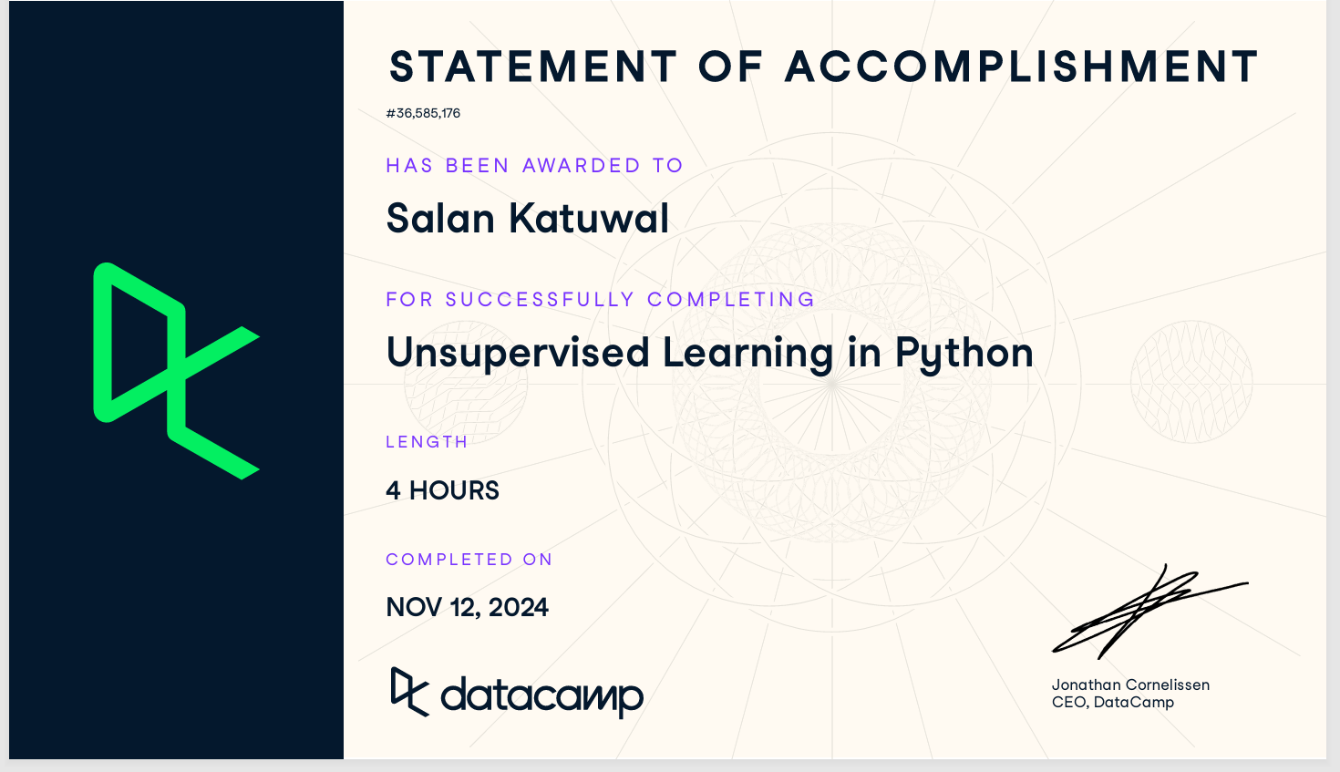 Certificate 5